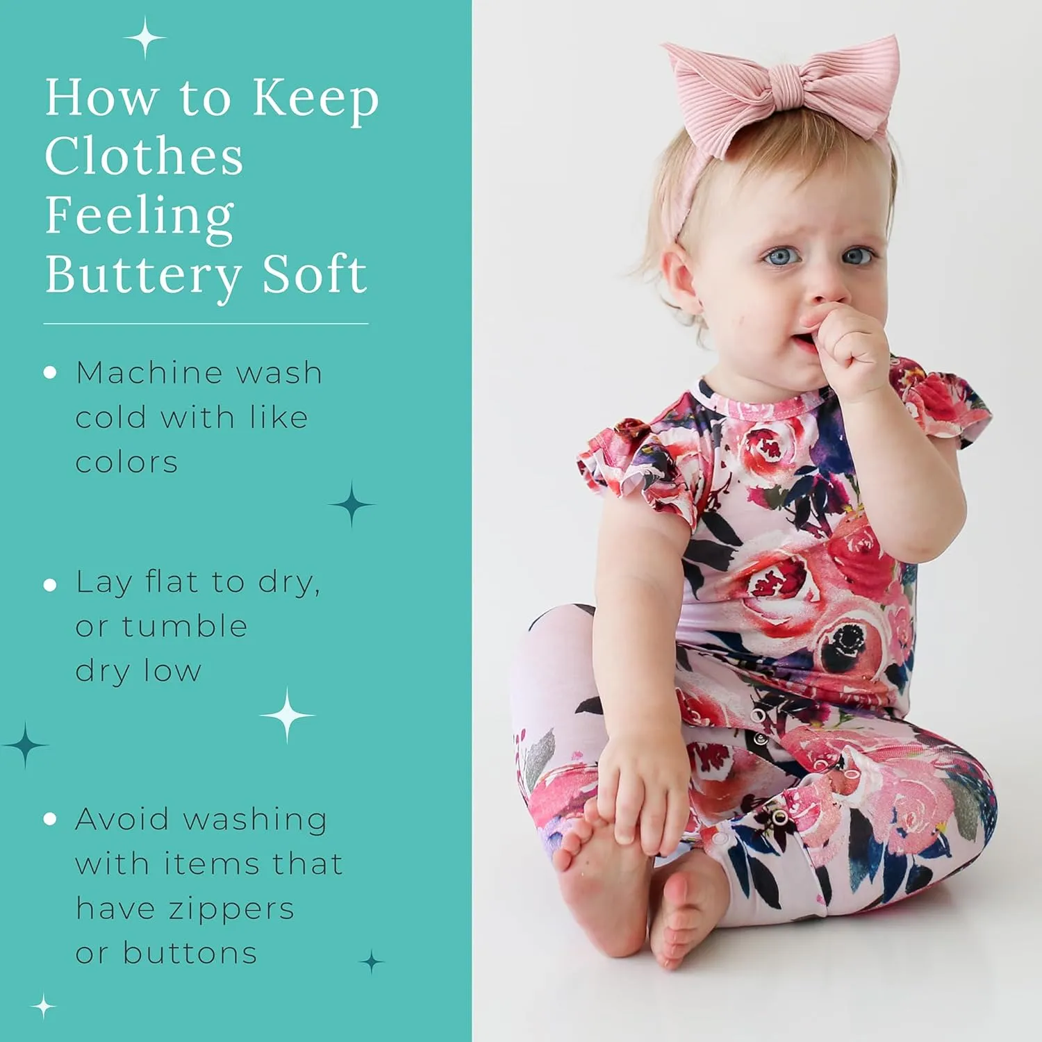 Posh Peanut Baby Girl Pajamas – Ruffled Cap Sleeve Romper PJs – Soft Viscose from Bamboo One-Piece for Babies & Toddlers