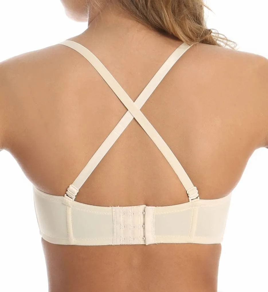 QT Women's 1103 Seamless Molded Cup 5 Way Convertible Bra