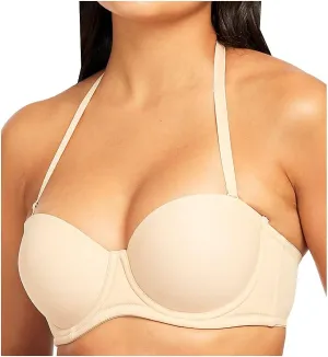 QT Women's 1103 Seamless Molded Cup 5 Way Convertible Bra