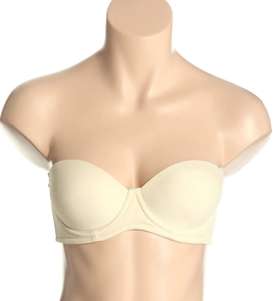 QT Women's 1103 Seamless Molded Cup 5 Way Convertible Bra