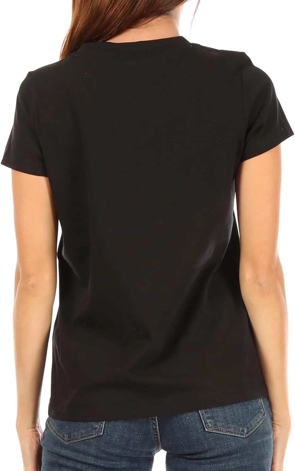 Rae Dunn Graphic Tees for Women, Crewneck Cotton Polyester Short Sleeve T-Shirt, Summer Tops for Women