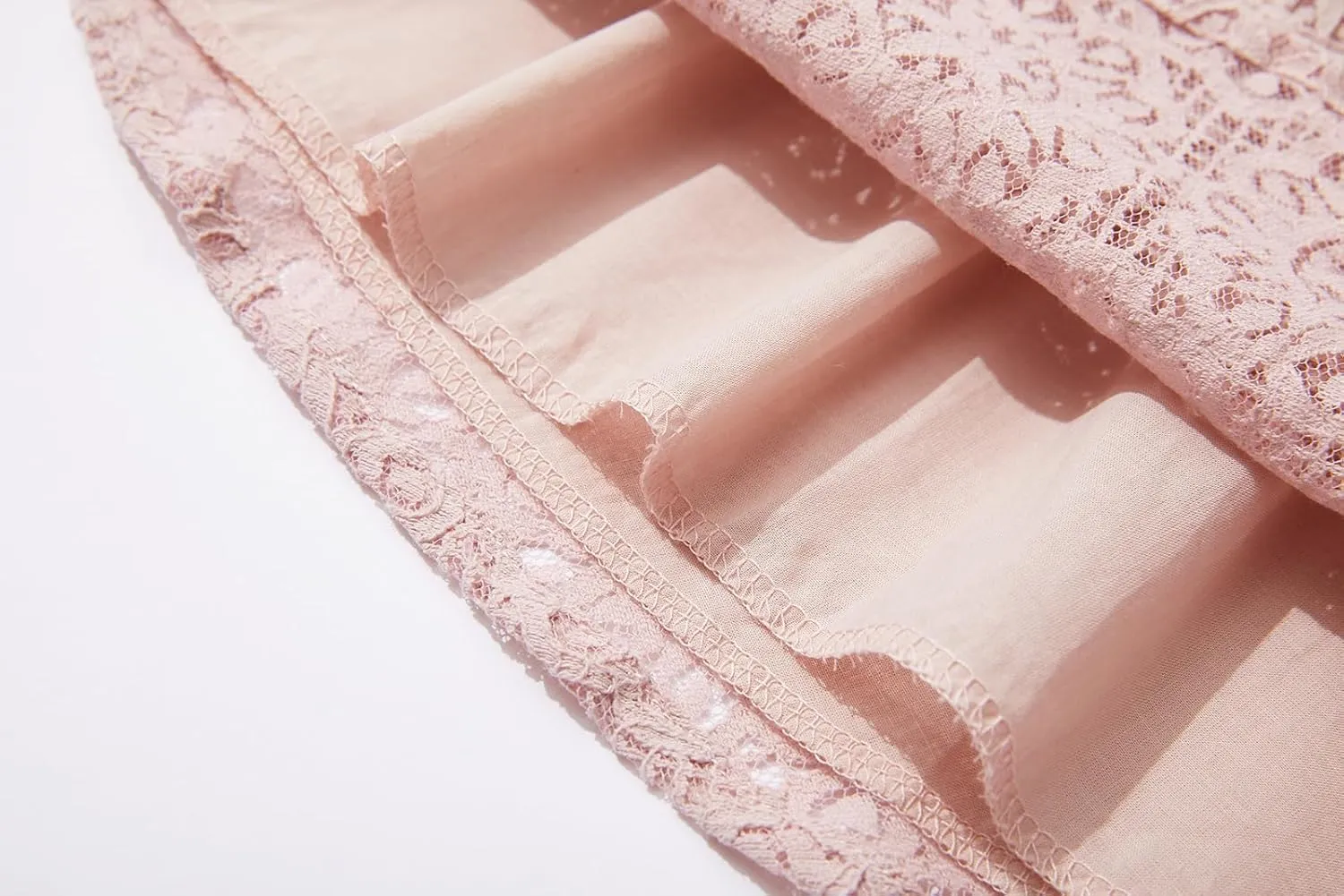 Rysly Toddler Girls Backless Flutter Sleeve Lace Party Dress Elastic Waist Bow Kid Casual Dresses