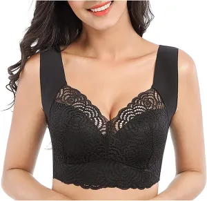 Seamless Sports Bra Wirefree Yoga Bra with Removable Pads for Women - from Small to Plus Size Lingerie