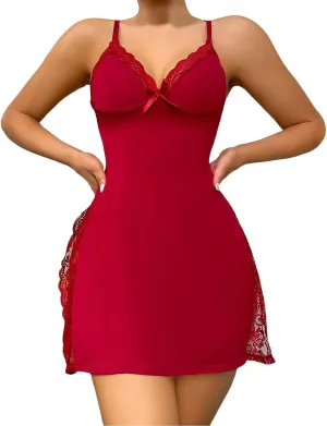 Sexy Lace Lingerie Set for Women Strappy Bralette and Panty Set Comfortable Elegant Apparel
