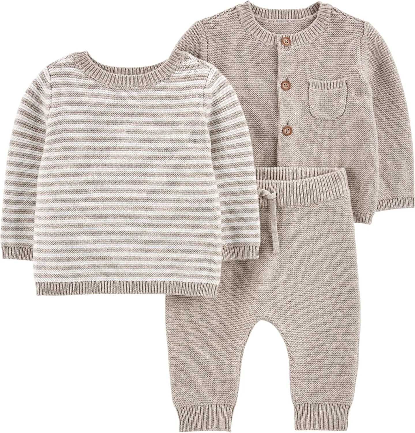 Simple Joys by Carter's unisex-baby 3-piece Sweater Set