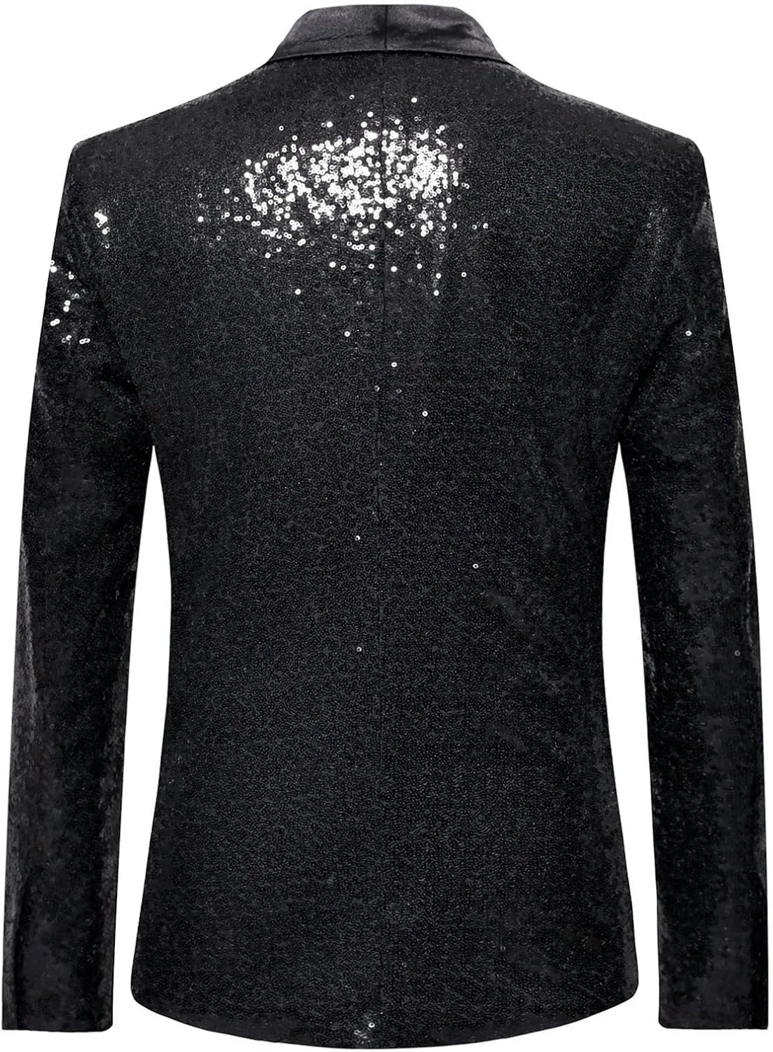 Suit for Men Tuxedo Coat Fashion Sequin Shawl Lapel Blazer Coat Show Dress Coat Dinner Party Wedding Swallowtail