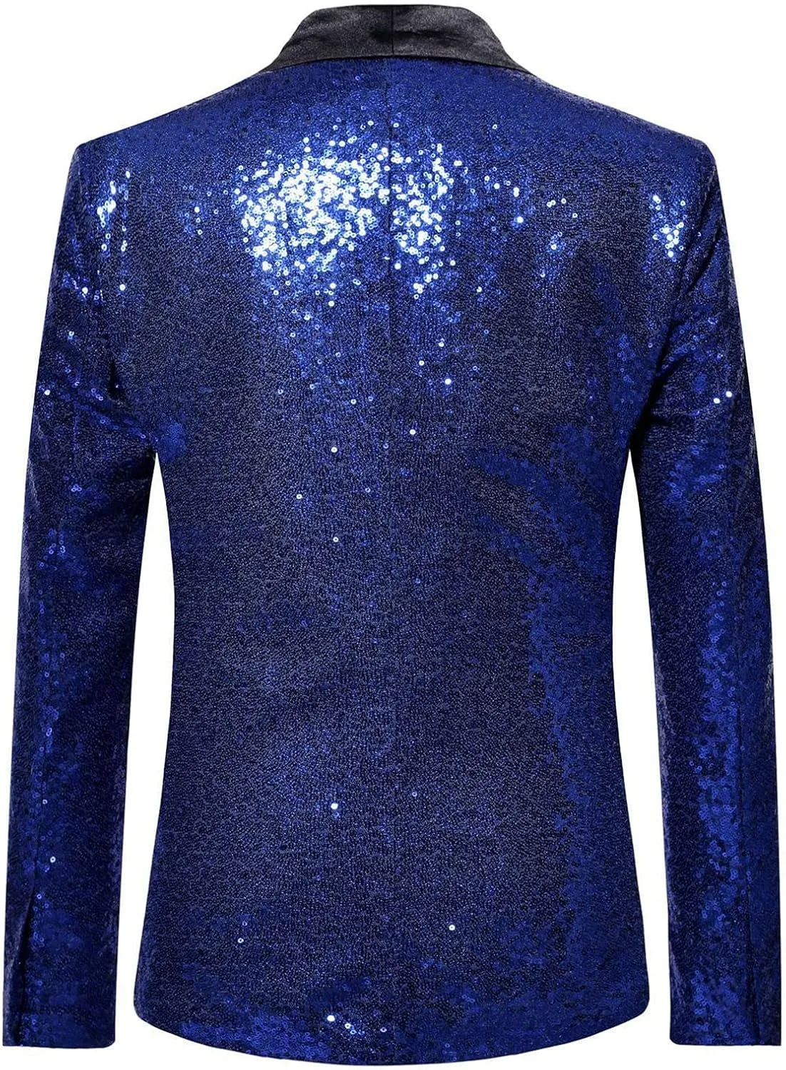 Suit for Men Tuxedo Coat Fashion Sequin Shawl Lapel Blazer Coat Show Dress Coat Dinner Party Wedding Swallowtail