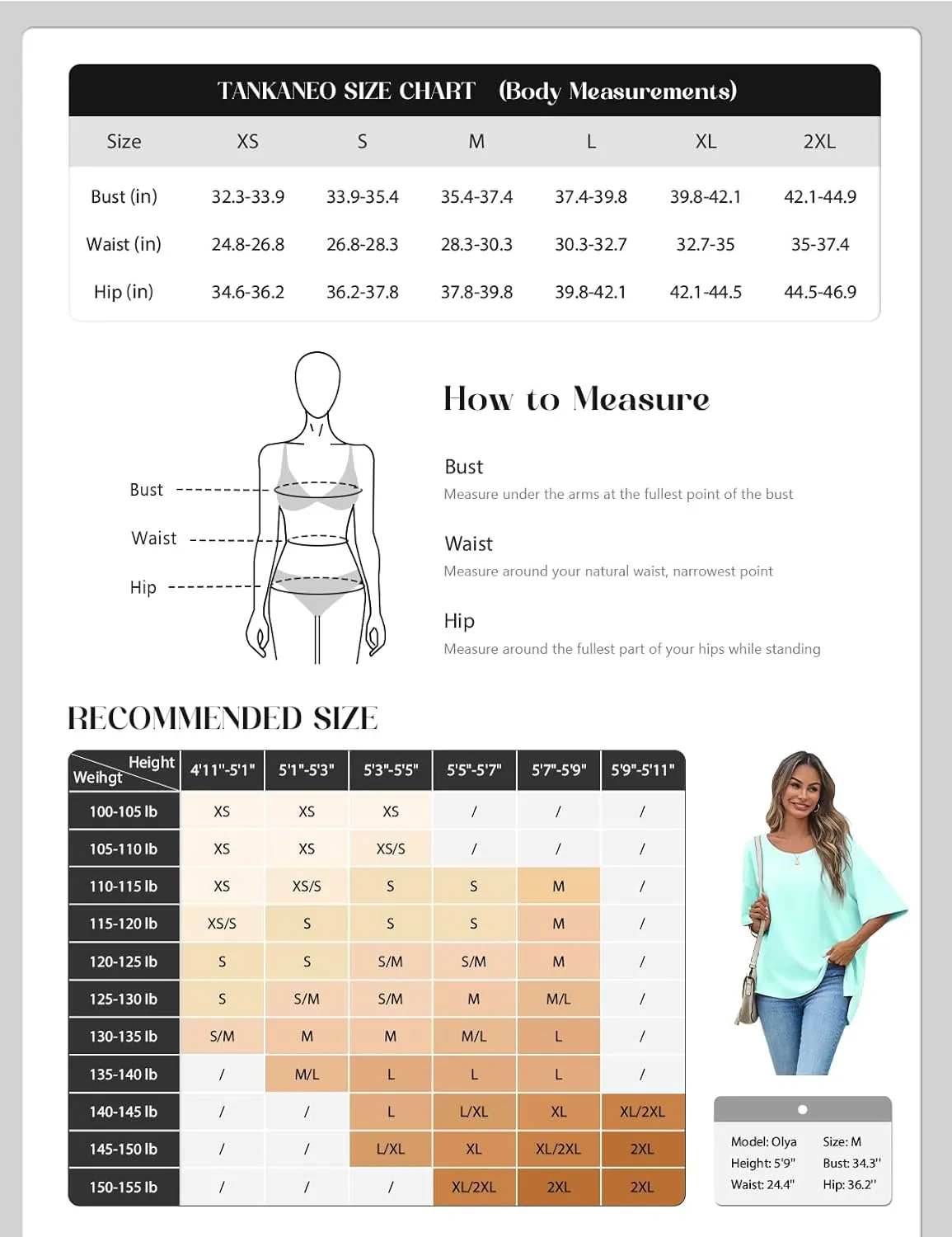 Tankaneo Womens Oversized Scoop Neck Tshirts Summer Casual Short Sleeve Tops Side Slit Loose Fit Basic Tee Shirts