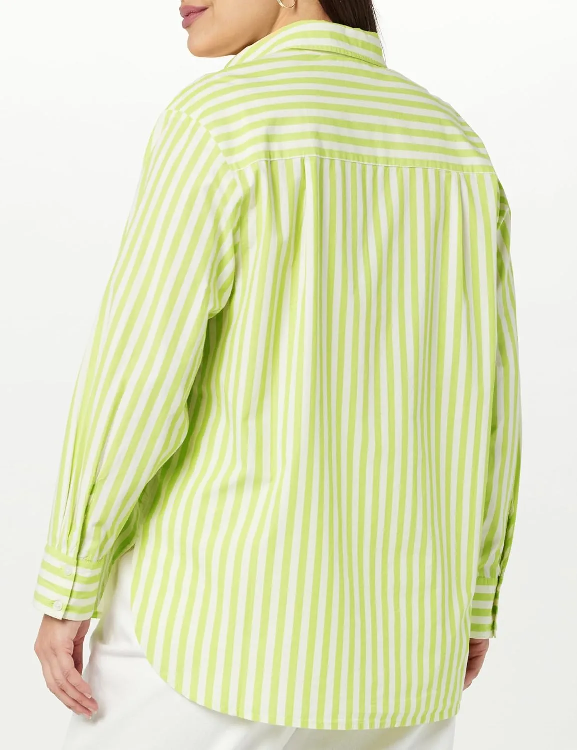 The Drop Women's Kendra Loose Fit Long Shirt
