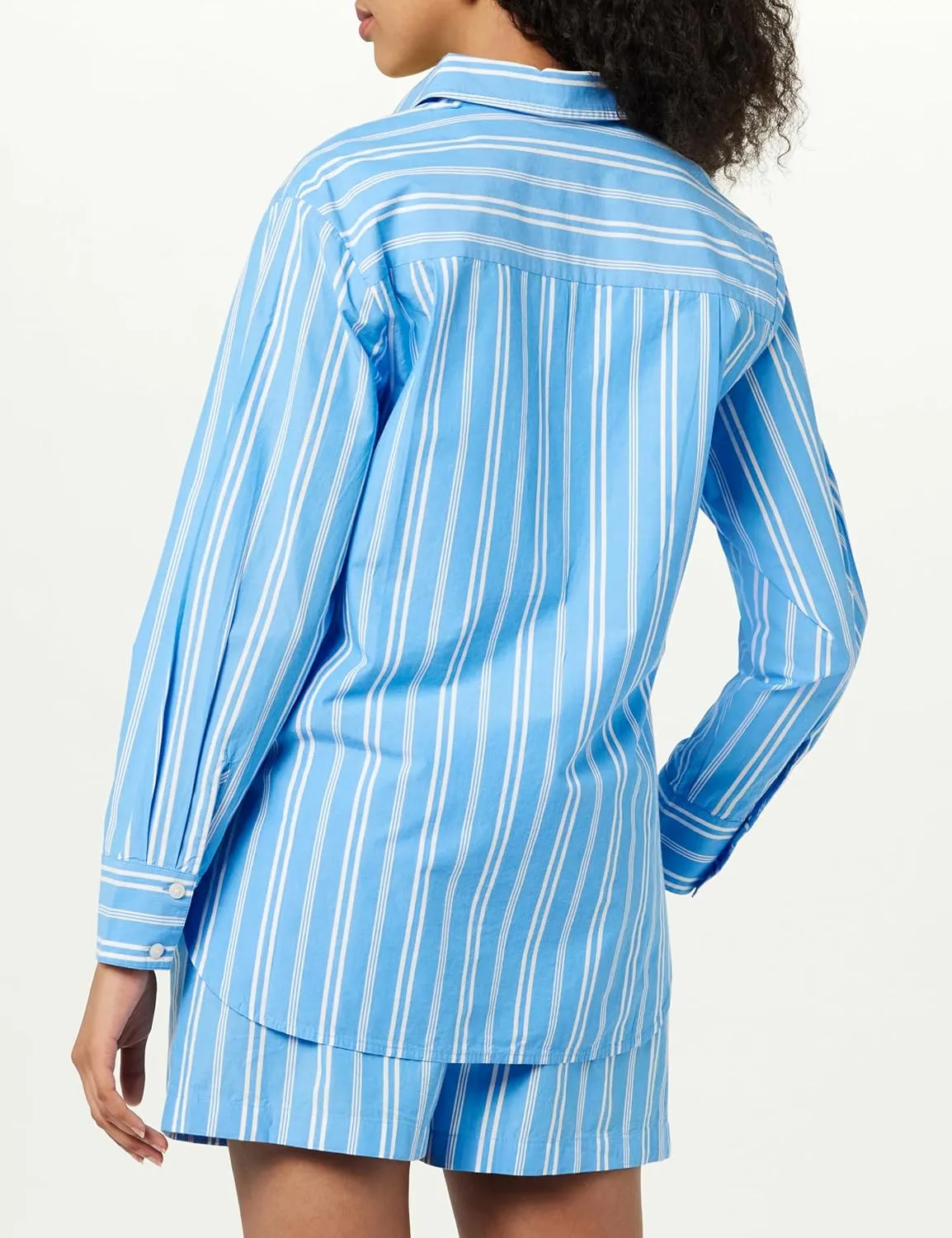The Drop Women's Kendra Loose Fit Long Shirt