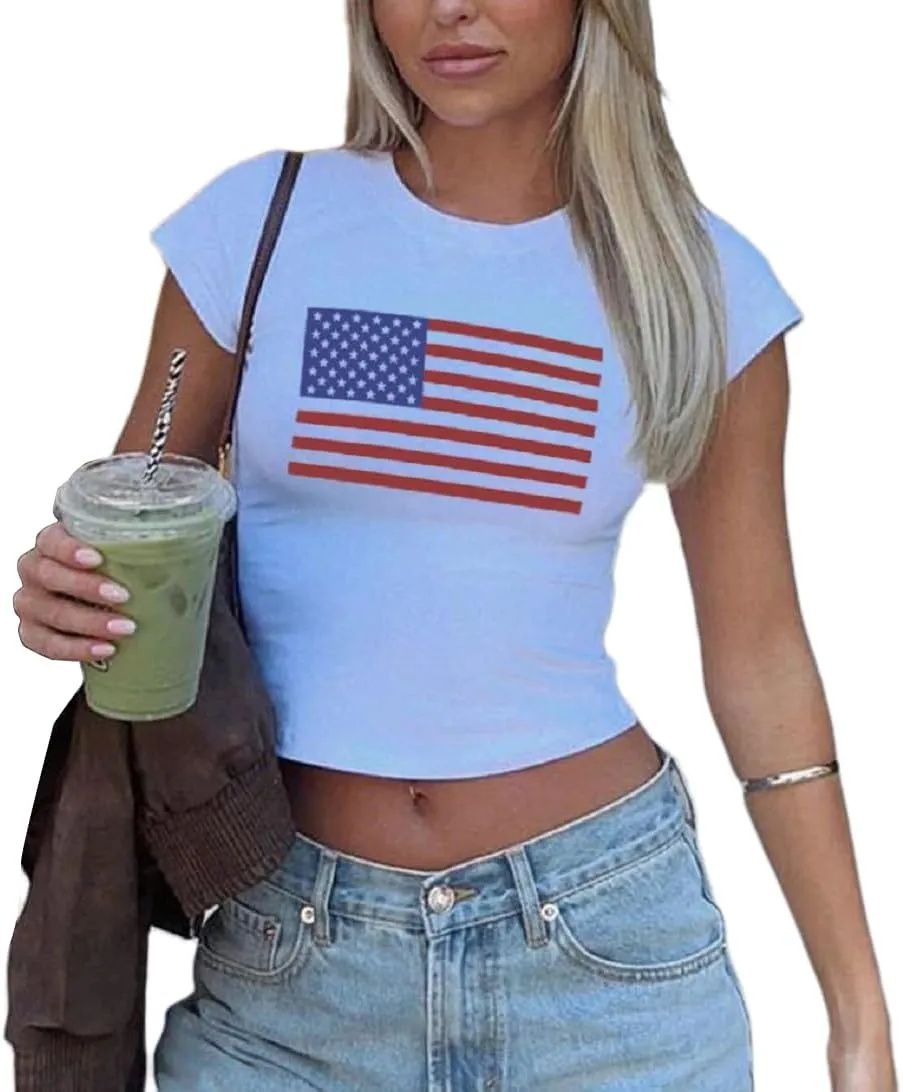 Tiger Shirt for Women Wild Animal Cute Tiger Graphic Baby Tee T-Shirt Teenager Crop Tops Aesthetic Grunge Tees
