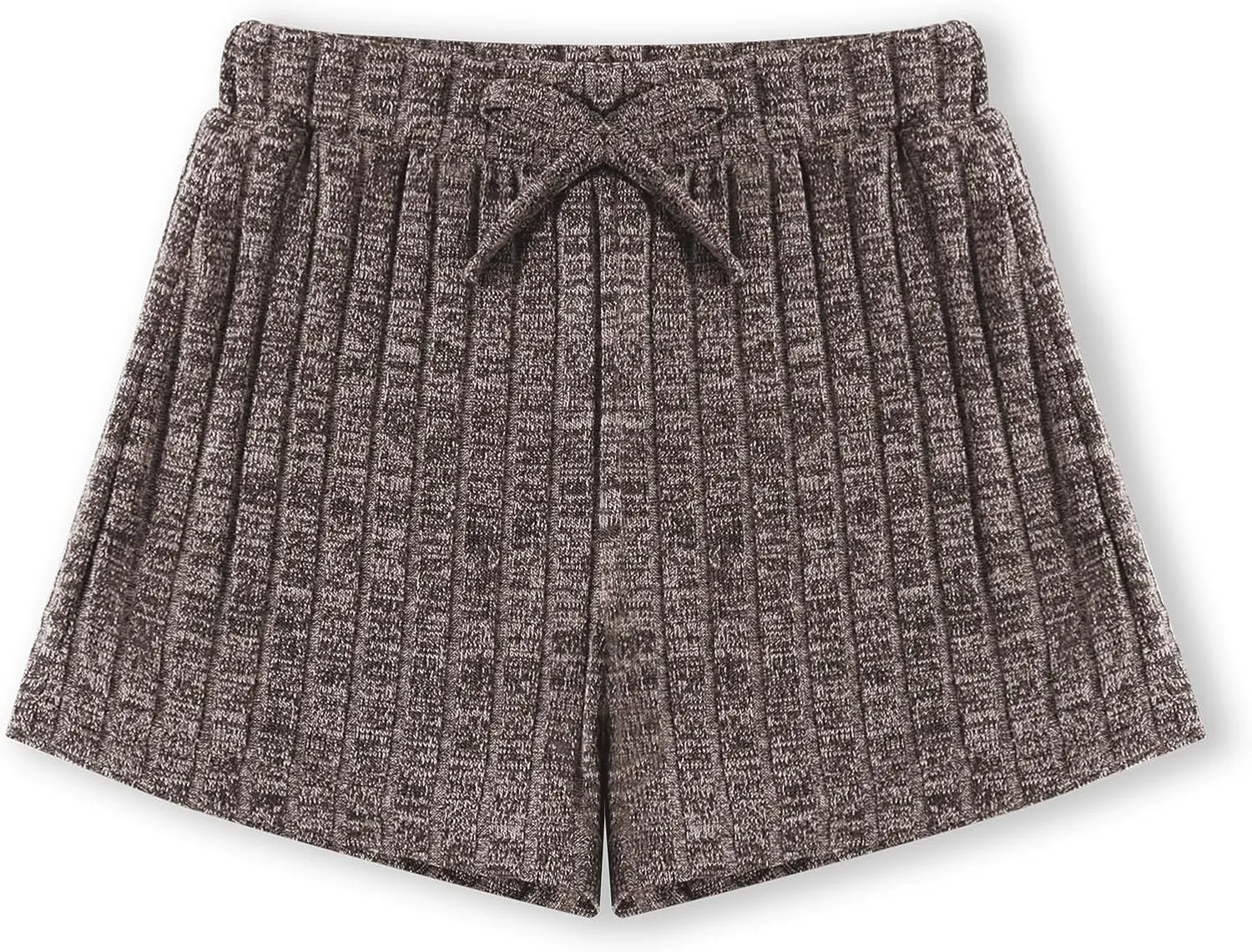 Toddler Girls Shorts Soft Ribbed Knit with Bow Baby Girls Casual Playing Summer Shorts for Little Kid 18 Month-6T