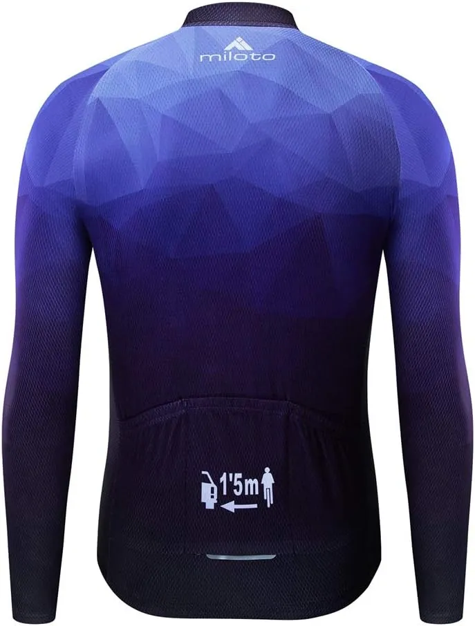 Uriah Men's Cycling Jacket Long Sleeve Reflective