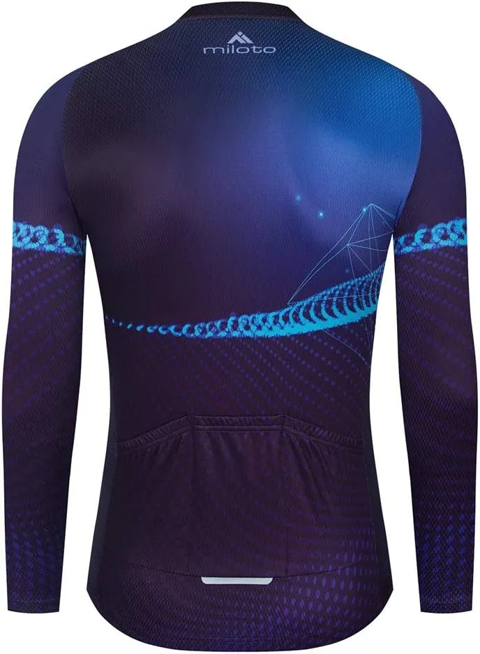 Uriah Men's Cycling Jacket Long Sleeve Reflective