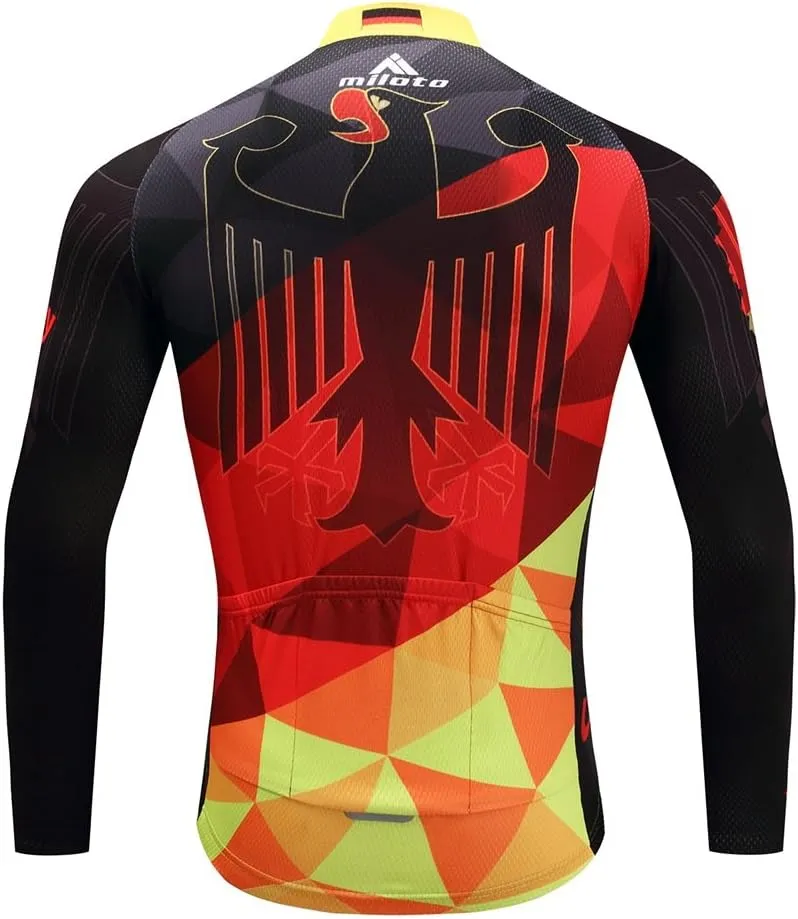 Uriah Men's Cycling Jacket Long Sleeve Reflective