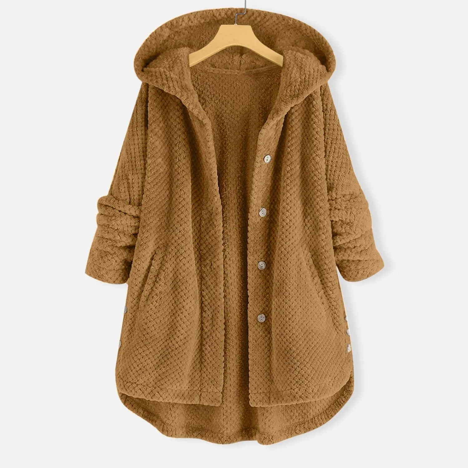 Women Fashion Color Block Faux Shearling Coat Plus Size Women Women'S Coat Womens Sherps Jacket Womens Fleece Zip Up