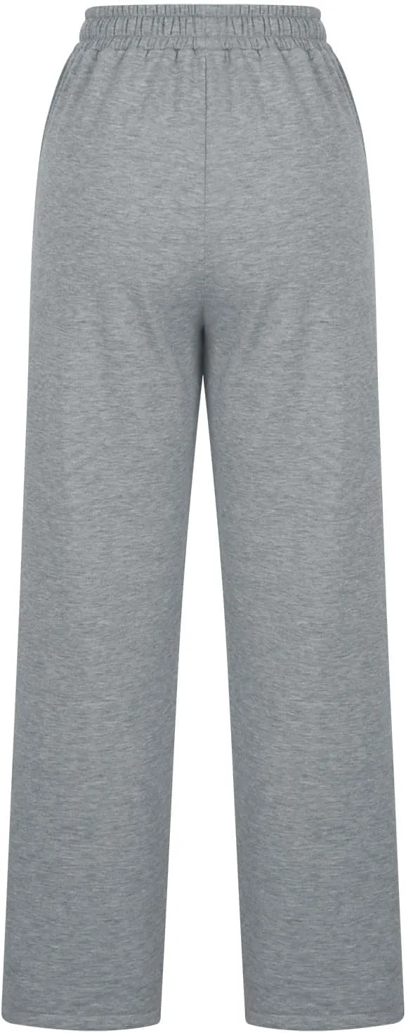 Women Fleece Lined Joggers Warm Sherpa Sweatpants High Waisted Winter Trousers Cozy Hiking Pants Thermal Lounge Pants