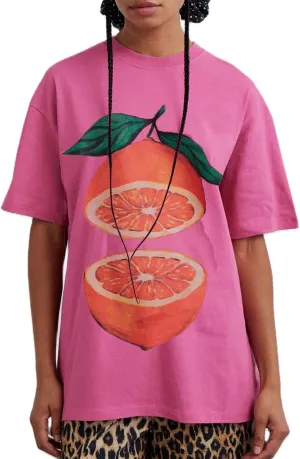 Women Oversized Graphic Tee Shirt Y2k Short Sleeve Crewneck Baggy Shirt Cute Tops Vintage Aesthetic Streetwear