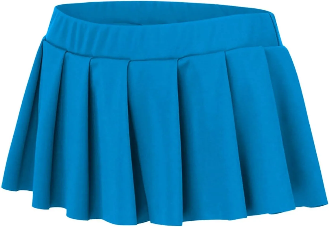 Women Sexy Role Play Pleated Mini Skirt Ruffle Lingerie for Schoolgirl Silk Midi Skirt