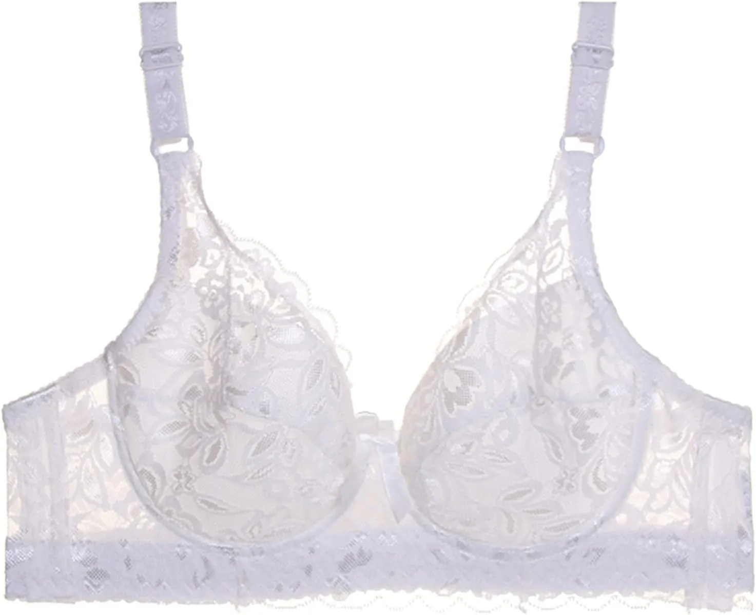 Women Wirefree Full-Coverage Bra Everyday Seamless Padded Adjustable Ladies Bra Bralettes