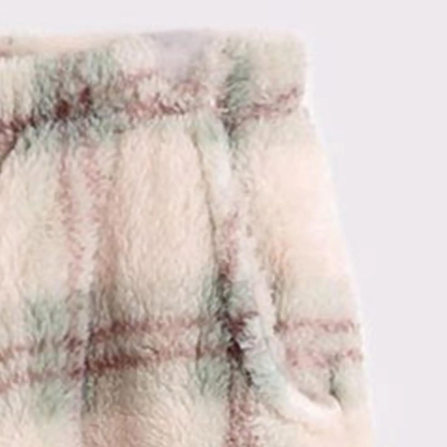 Womens Flannel Pants Furry Pj Pants Plaid Pajamas Bottoms Thick Lounge Pants Comfy Plush Sleep Pants Fleece Trousers