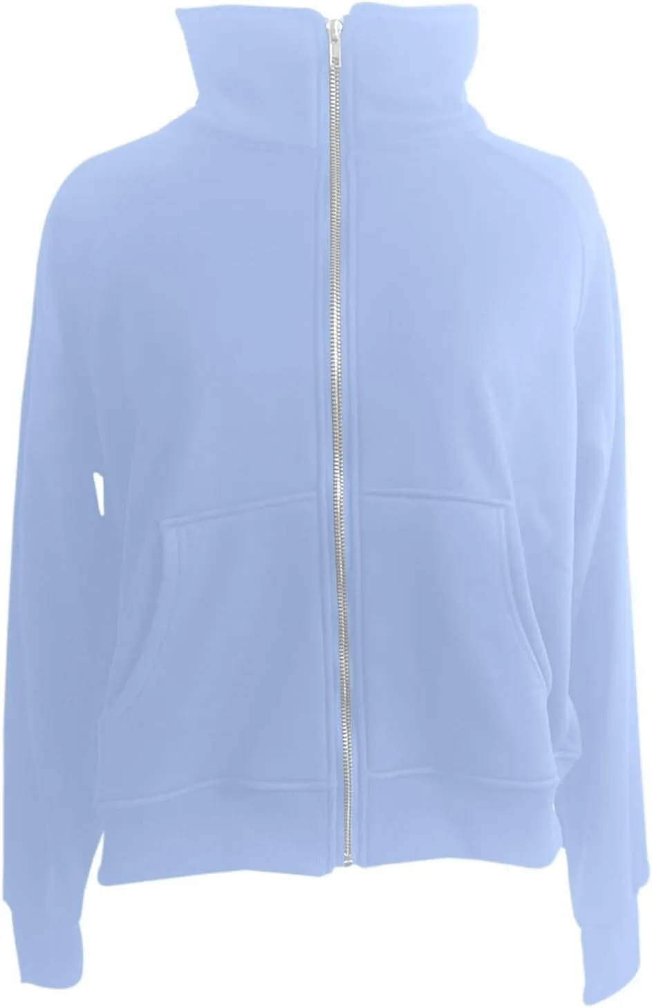 Women's Full Zip Up Sweatshirt Jackets Oversized Fleece Long Sleeve Tops With Pockets Thumb Hole Fall Outfits Clothes