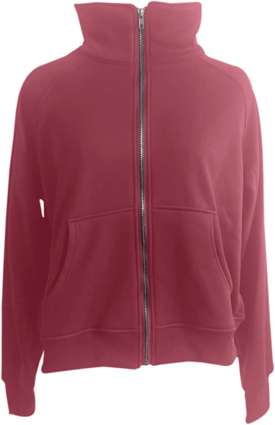 Women's Full Zip Up Sweatshirt Jackets Oversized Fleece Long Sleeve Tops With Pockets Thumb Hole Fall Outfits Clothes
