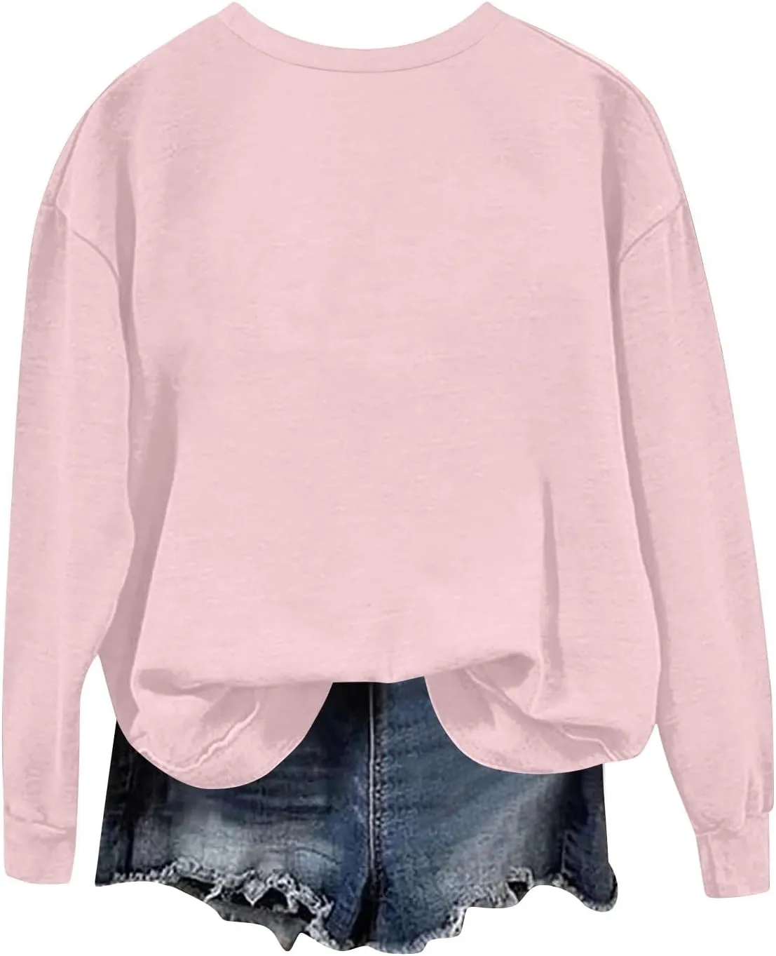 Womens Oversized Sweatshirts Casual Crewneck Long Sleeve Pullover Tops Spring Trendy Comfy Outfits Winter Clothes