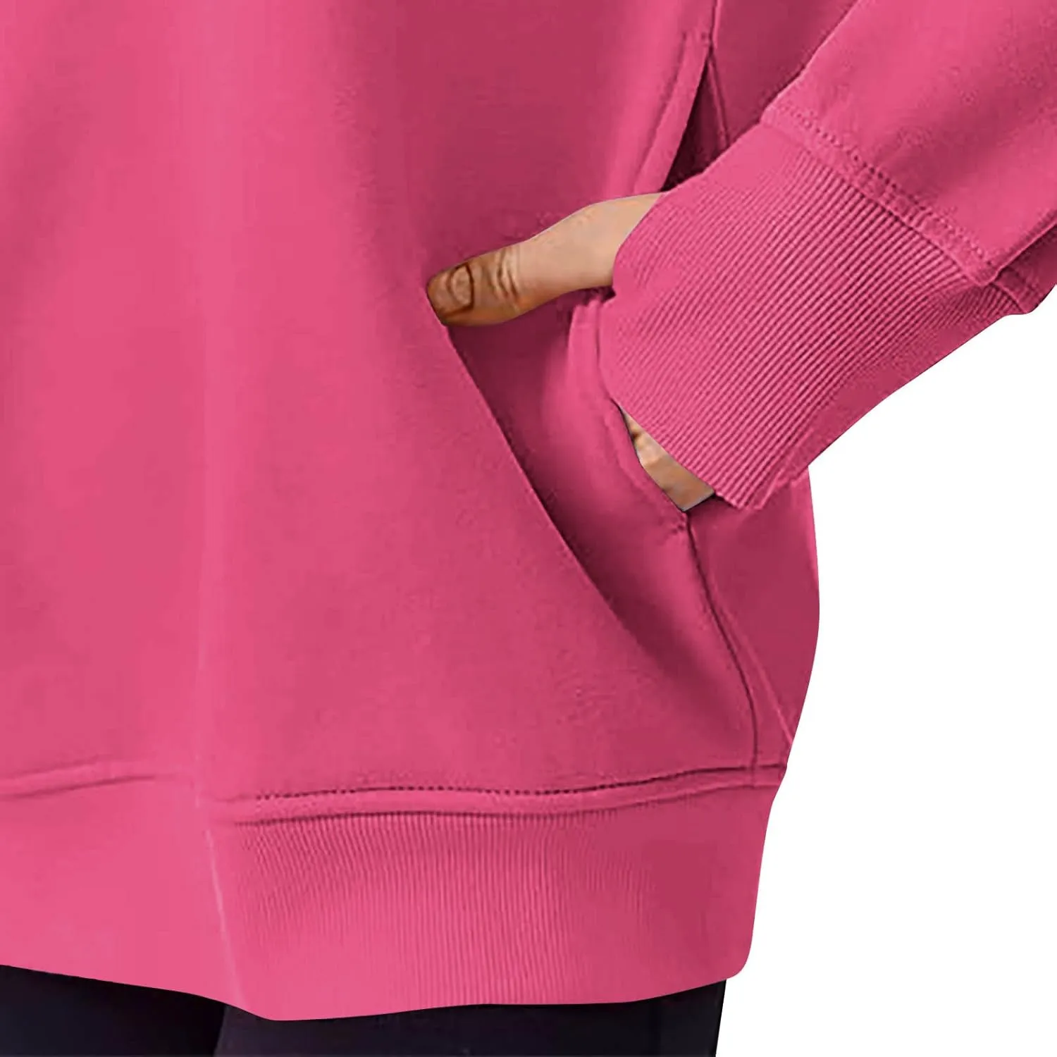 Womens Oversized Sweatshirts Spring Trendy Long Sleeve Crewneck Pullover Tops Casual Comfy Outfits with Thumb Holes