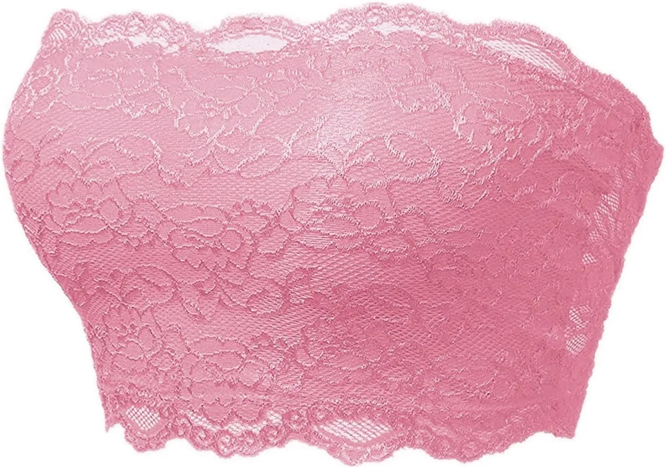 Womens Seamless Stretch No Underwire Bra Breathable Padded Lace Comfort Bra Bralettes