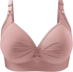 Womens Seamless Stretch No Underwire Bra Sexy Padded Adjustable Straps Comfort Bra Bralette