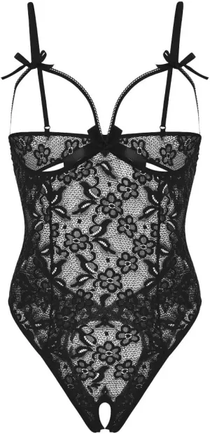 Womens Sexy Lace Chemise Babydoll Thong Low Waist Short Dress Bra and Knickers Set Nightwear Lingerie Sets