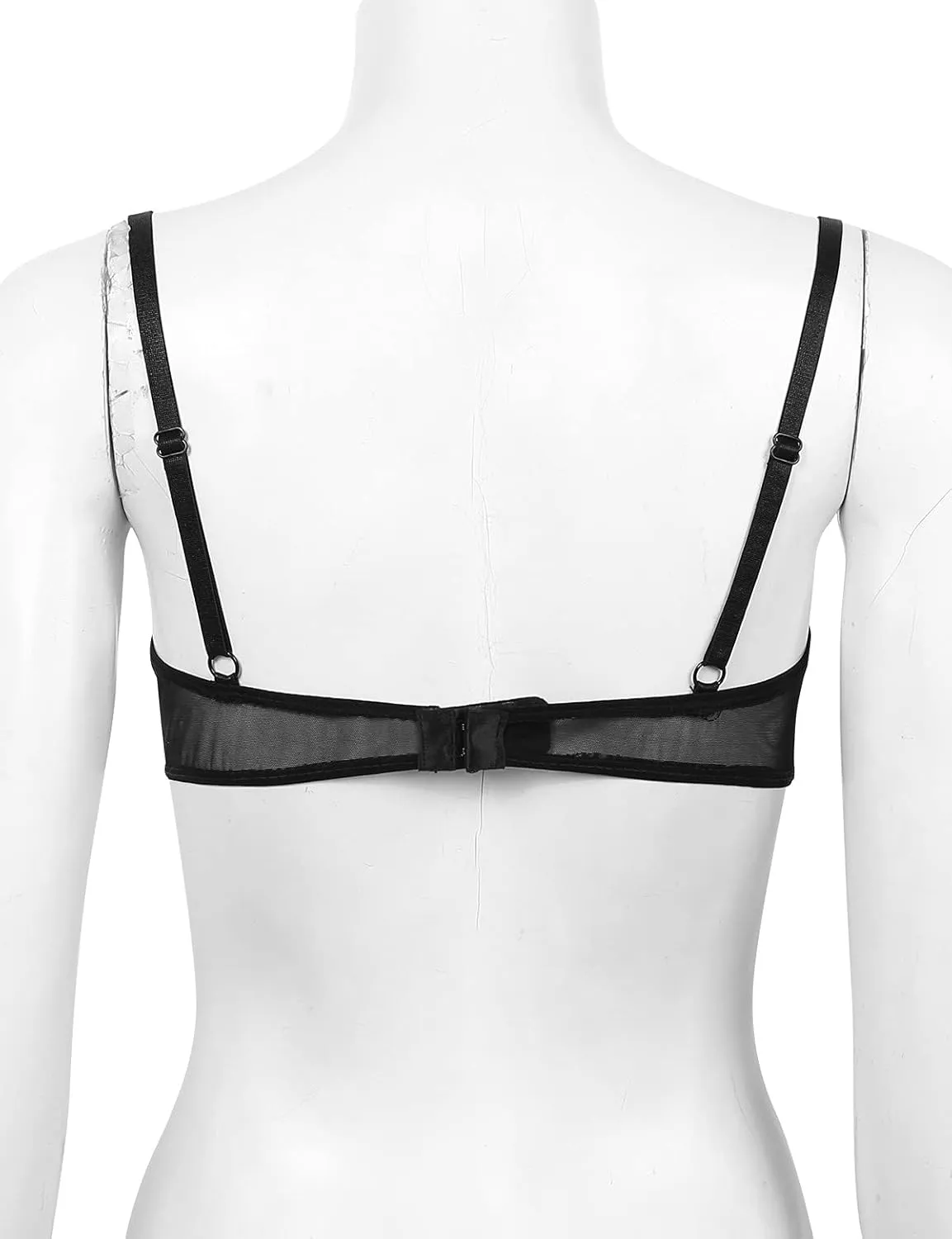 Women's Sexy Lingerie Set Two Piece Lace Bra and Panty Set Hollow Out Bralette Nightwear