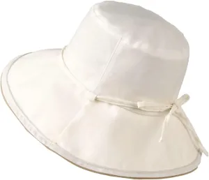 Women's Wide Brim Floppy Beach Hat UPF 50  Sun Protection Packable Breathable Summer Bucket Cap for Outdoor Vacation