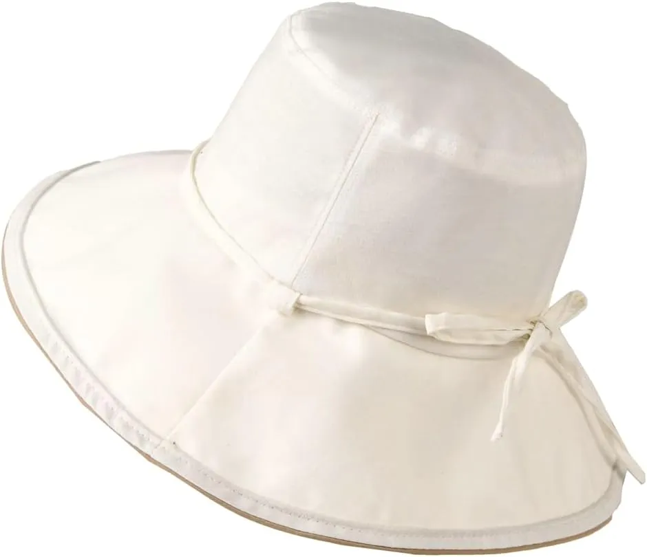 Women's Wide Brim Floppy Beach Hat UPF 50  Sun Protection Packable Breathable Summer Bucket Cap for Outdoor Vacation