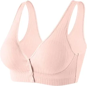 Women's Wireless Full-Coverage Bra Everyday Comfort Padded Medium Support Sleep Bras Bralette