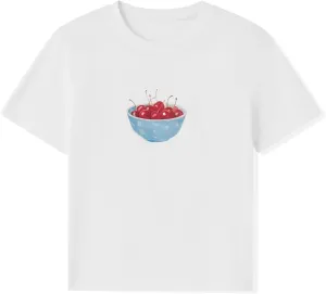 Y2k Graphic Baby Tees for Women Cute Teen Summer Short Sleeve Crop Tops Vintage Aesthetic Coquette T-Shirts Clothes