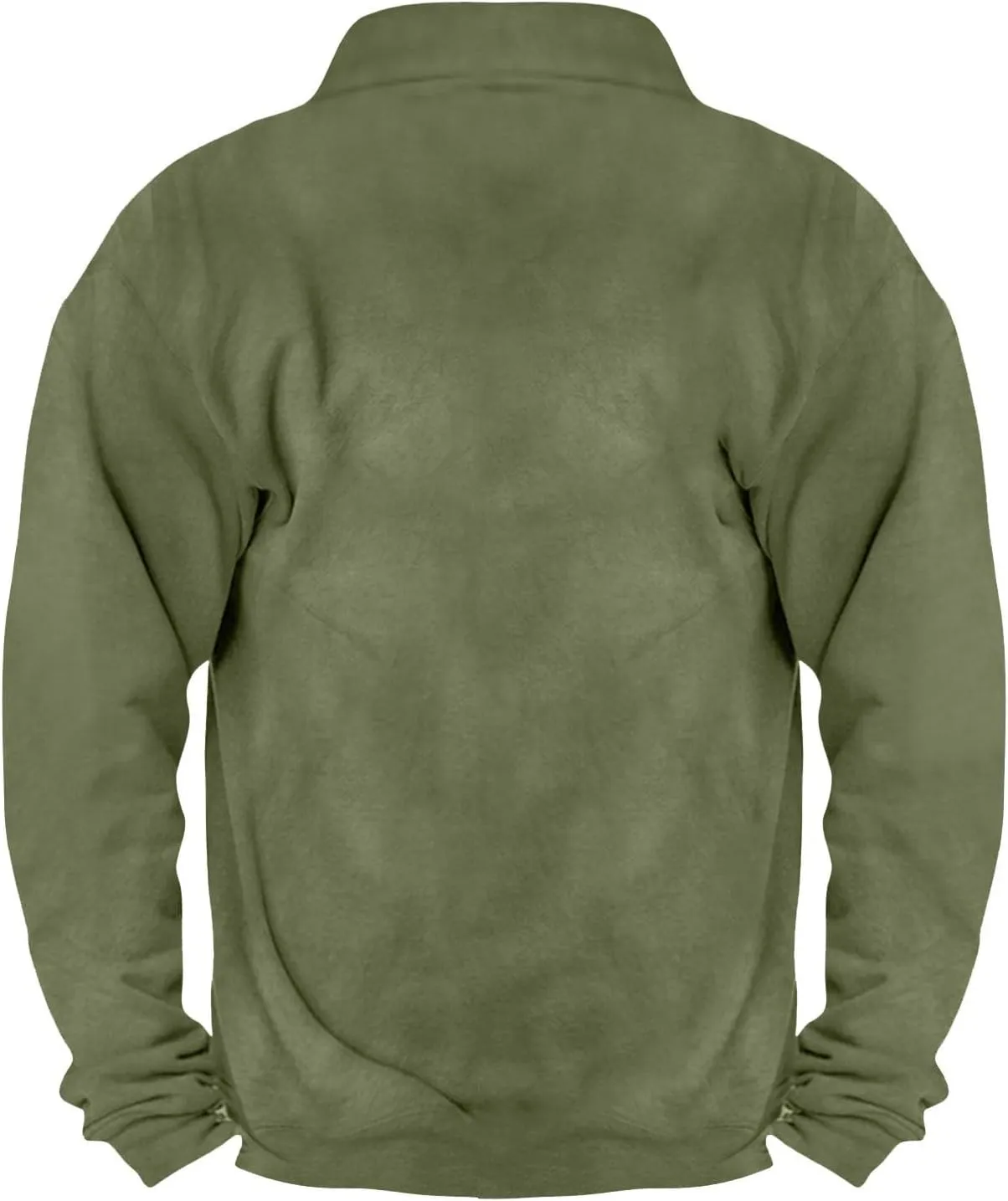 Ymosrh Men's Outdoor Work Sweatshirts Quarter Zip Sweater Pullover Long Sleeve Fleece Athletic Workout Golf Sweatshirt, M-5XL