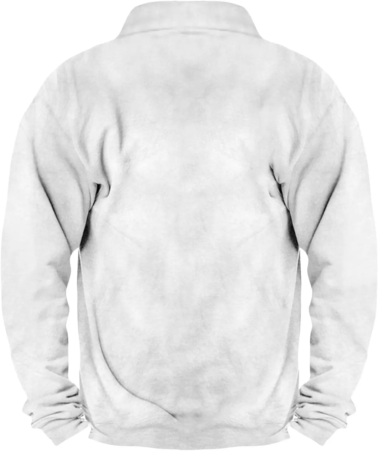 Ymosrh Men's Outdoor Work Sweatshirts Quarter Zip Sweater Pullover Long Sleeve Fleece Athletic Workout Golf Sweatshirt, M-5XL
